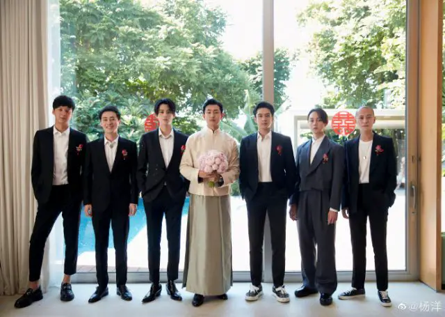 Wang Yanlin and Ai Jiani Hold a Destination Wedding in Sanya with Their  Star-Studded Groomsmen in Full Support - DramaPanda