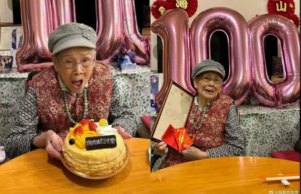 Anita Mui's Mother Celebrates 100th Birthday