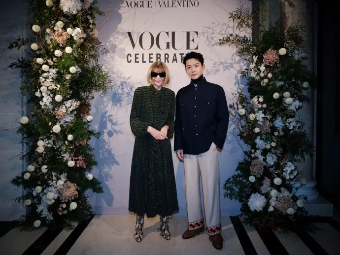 Lost you Forever star Zhang Wanyi with Anna Wintour