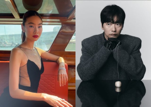 Jung Ho Yeon and Lee Dong Hwi