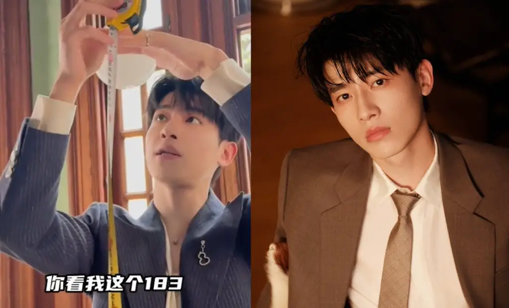 Xin Yunlai Confirms 183cm Height with a Tape Measure