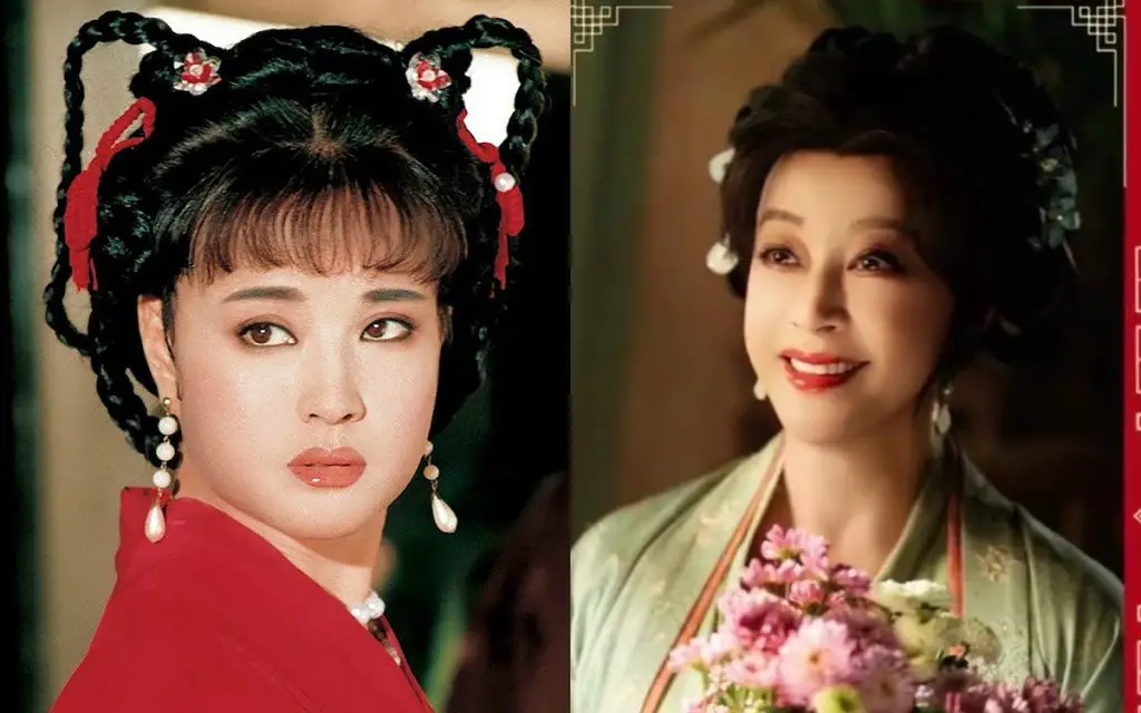 Liu Xiaoqing in Wu Zetian and Jinxiu Anran